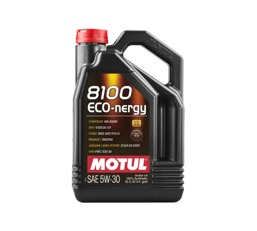 MOTUL 8100 Eco-nergy 5W-30 5L – W pełni Syntetyczny Olej silnikowy Fuel Economy