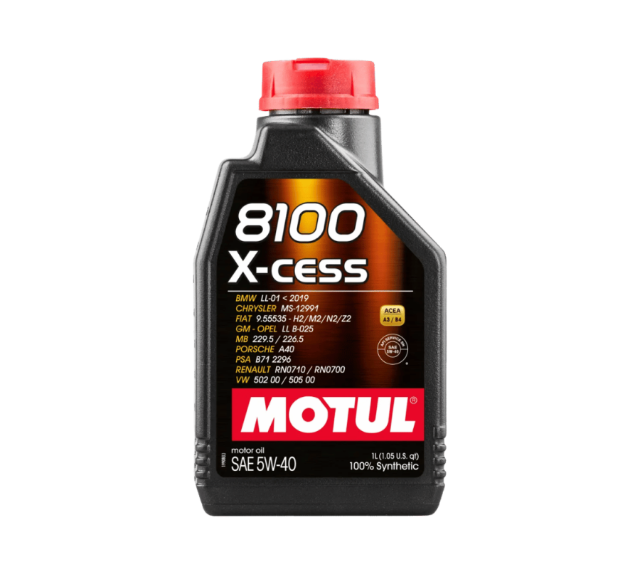 MOTUL 8100 X-cess 5W-40 1L – Syntetyczny Olej Silnikowy do Silników o Dużych Mocach