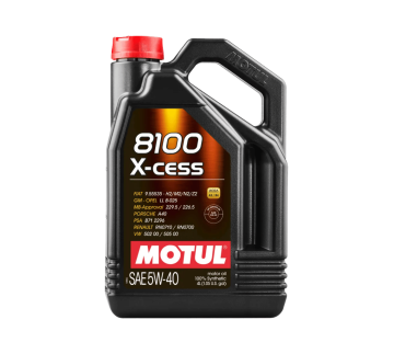 MOTUL 8100 X-cess 5W-40 4L | Syntetyczny Olej MB 229.5 VW BMW