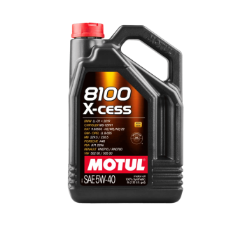 MOTUL 8100 X-cess 5W-40 5L | Syntetyczny Olej MB 229.5 VW BMW