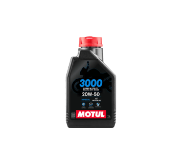 MOTUL 3000 4T 20W-50 1L | Olej Mineralny JASO MA2 | Harley