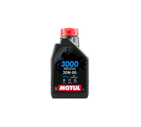 MOTUL 3000 4T 20W-50 1L | Olej Mineralny JASO MA2 | Harley
