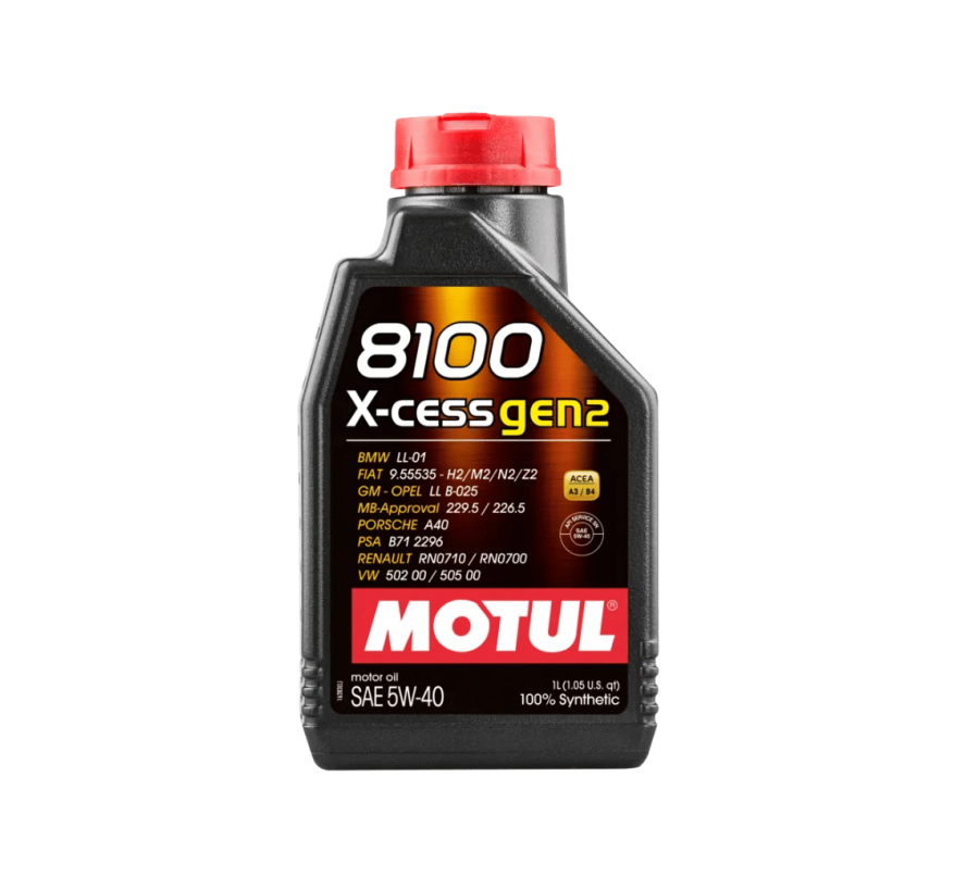 MOTUL 8100 X-cess gen2 5W-40 1L – W pełni Syntetyczny Olej do Silników o Dużej Mocy