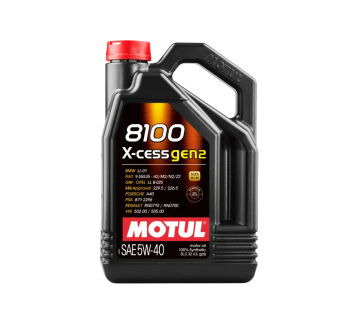 MOTUL 8100 X-cess gen2 5W-40 5L | BMW LL-01 MB 229.5