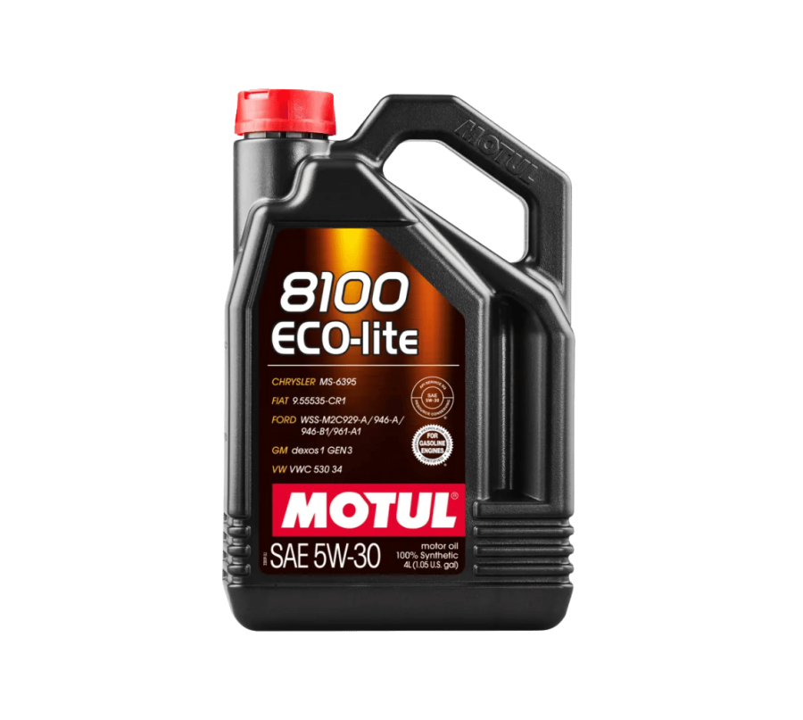 MOTUL 8100 ECO-LITE 5W-30 4L – Syntetyczny Olej Fuel Economy z Ochroną LSPI