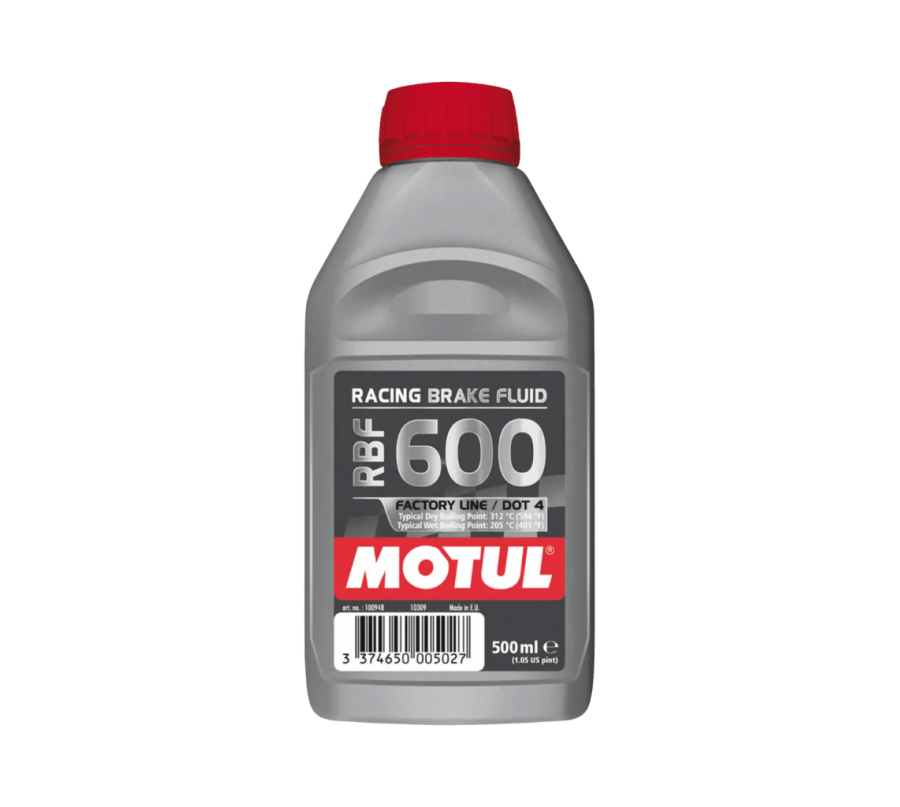 MOTUL RBF 600 Factory Line 500ml – Wyczynowy Płyn Hamulcowy 100% Synthetic DOT 4