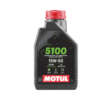 MOTUL 5100 4T 15W-50 1L NGEN | API SP JASO MA2 2023