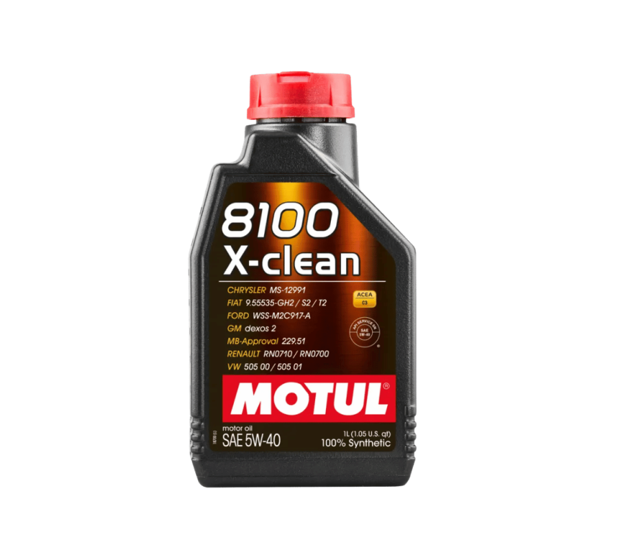 MOTUL 8100 X-CLEAN 5W-40 1L – Syntetyczny Olej ACEA C3 do DPF i LPG