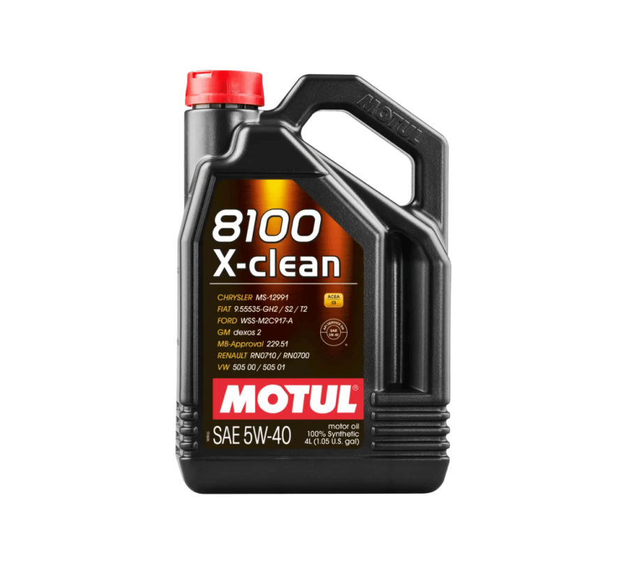 MOTUL 8100 X-CLEAN 5W-40 4L – Syntetyczny Olej ACEA C3 do DPF i LPG