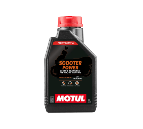MOTUL SCOOTER POWER 2T 1L | Syntetyczny Olej do Skutera