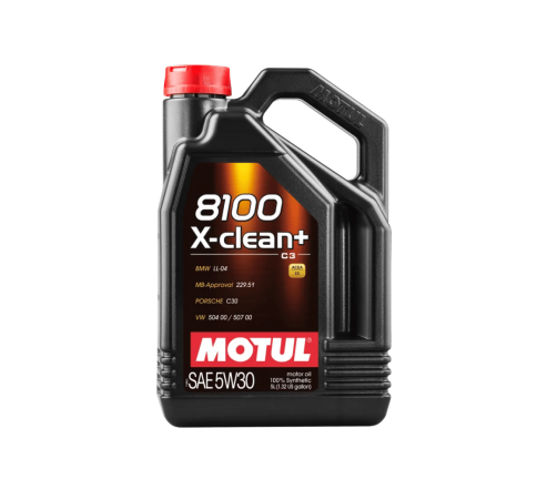 MOTUL 8100 X-CLEAN+ 5W-30 5L | VW 504.00 507.00 BMW LL-04