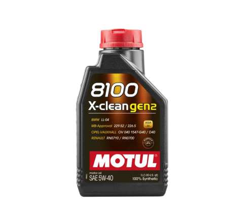 MOTUL 8100 X-CLEAN GEN2 5W-40 1L | API SP ACEA C3 MB 229.52