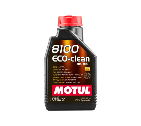 MOTUL 8100 ECO-CLEAN 0W-20 1L | API SQ ILSAC GF-7A ACEA C6