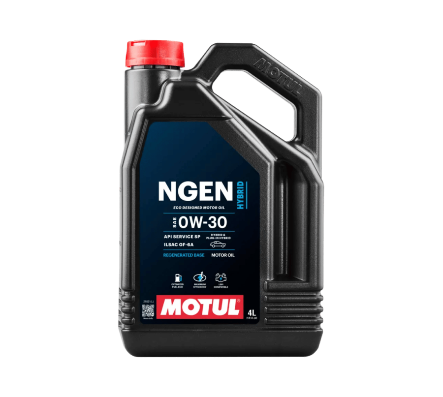 MOTUL NGEN HYBRID 0W-30 4L – Ekologiczny Olej do Hybryd API SP-RC ILSAC GF-6A