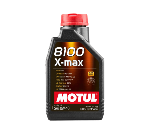MOTUL 8100 X-MAX 0W-40 1L | Olej Full SAPS MB 229.5