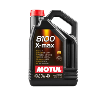 MOTUL 8100 X-MAX 0W-40 5L | Olej Full SAPS MB 229.5