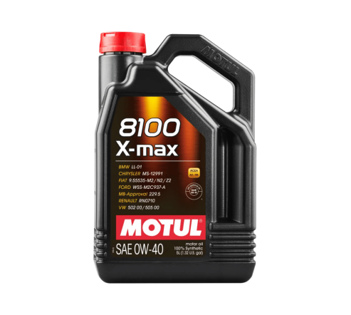 MOTUL 8100 X-MAX 0W-40 5L | Olej Full SAPS MB 229.5