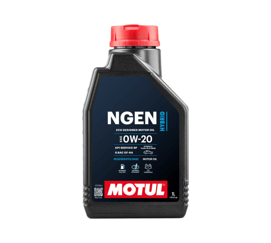 MOTUL NGEN HYBRID 0W-20 1L – Ekologiczny Olej do Hybryd API SP-RC ILSAC GF-6A