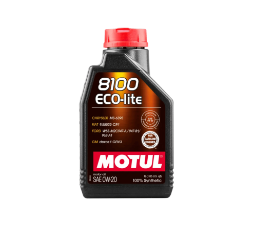MOTUL 8100 ECO-LITE 0W-20 1L | API SQ GM dexos1 GEN3