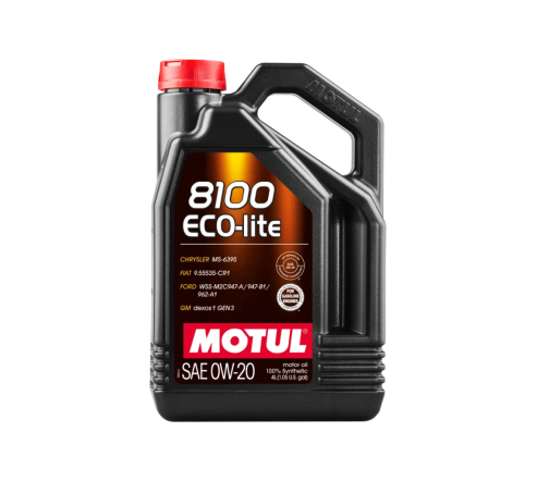 MOTUL 8100 ECO-LITE 0W-20 4L | API SQ GM dexos1 GEN3