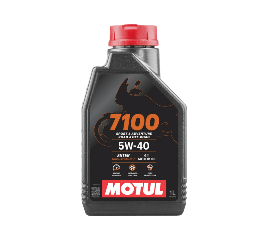 MOTUL 7100 5W-40 4T 1L – W 100% Syntetyczny Olej Motocyklowy Ester do BMW i Aprilia