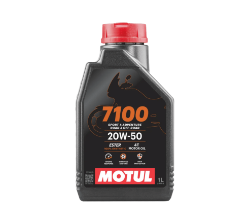 MOTUL 7100 20W-50 4T 1L | Olej Motocyklowy API SP JASO MA2