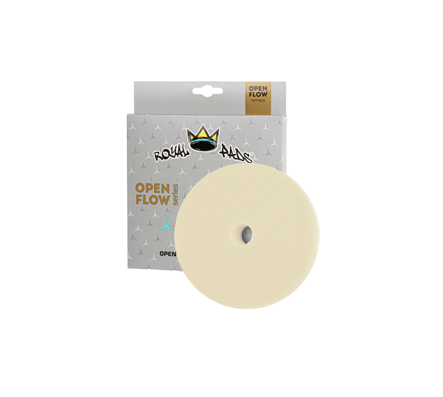 Royal Pads OF Heavy Cut (White) 130/140mm – Mocno Tnący Pad Polerski Open Flow