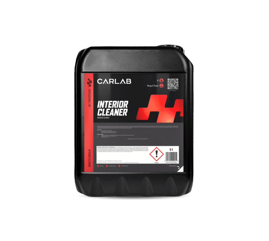 CARLAB INTERIOR CLEANER 5L – Profesjonalny Środek do Czyszczenia Wnętrz (Mango & Brzoskwinia)