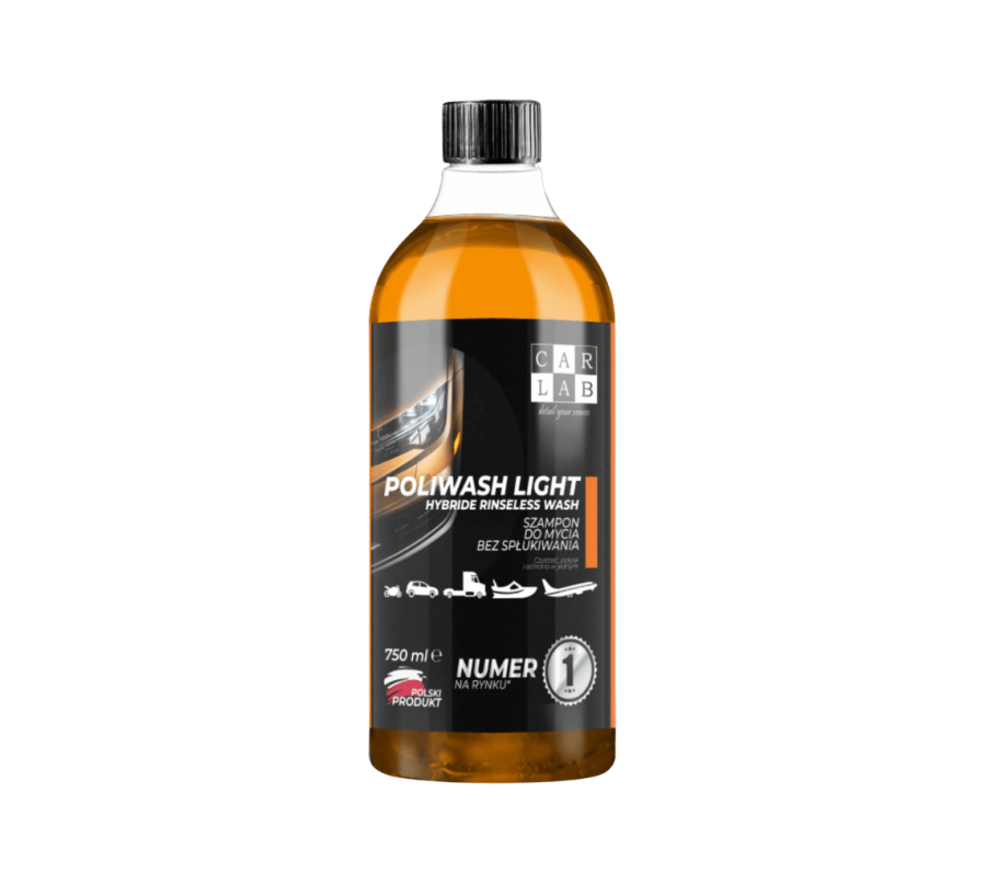 CARLAB POLIWASH LIGHT 750ml – Hybrydowy Szampon Rinseless