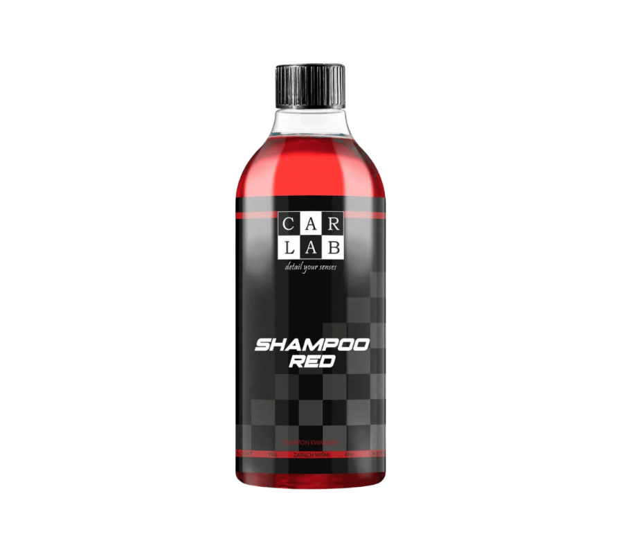 CARLAB SHAMPOO RED 500ml – Kwaśny Szampon do Odtykania Powłok CARLAB SHAMPOO RED 500ml – Kwaśny Szampon do Odtykania Powłok