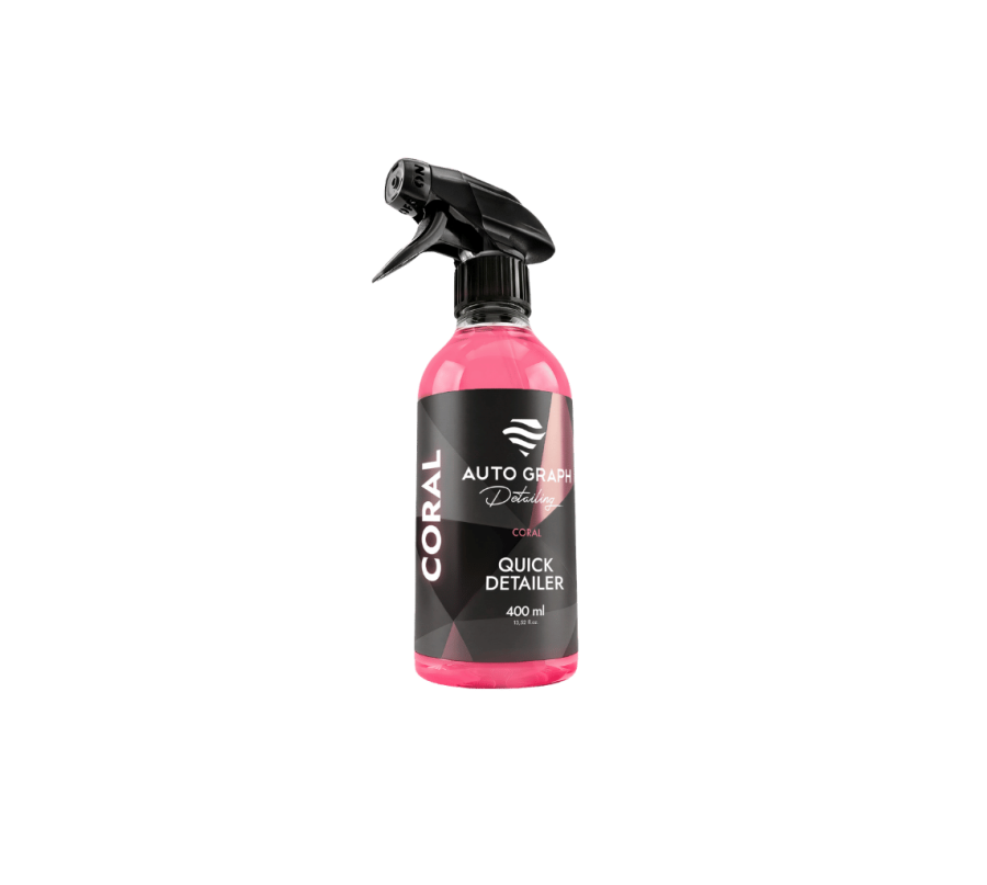 Auto Graph CORAL Quick Detailer 400ml – Ekspresowy Połysk i Głębia Koloru