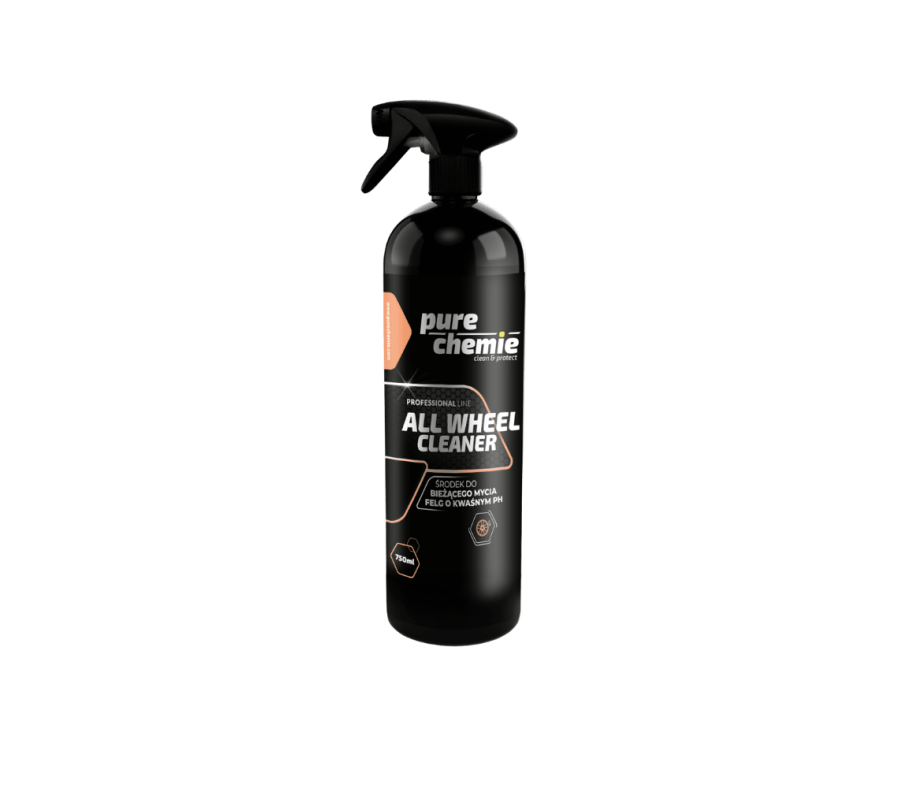 Pure Chemie ALL WHEEL CLEANER 750ml – Bezpieczny Kwaśny Płyn do Mycia Felg