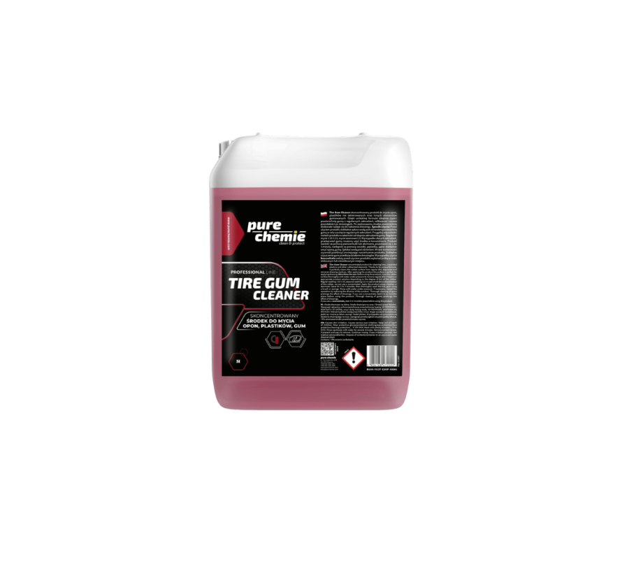 Pure Chemie TIRE GUM CLEANER 5L – Skoncentrowany Płyn do Mycia Opon i Gumy