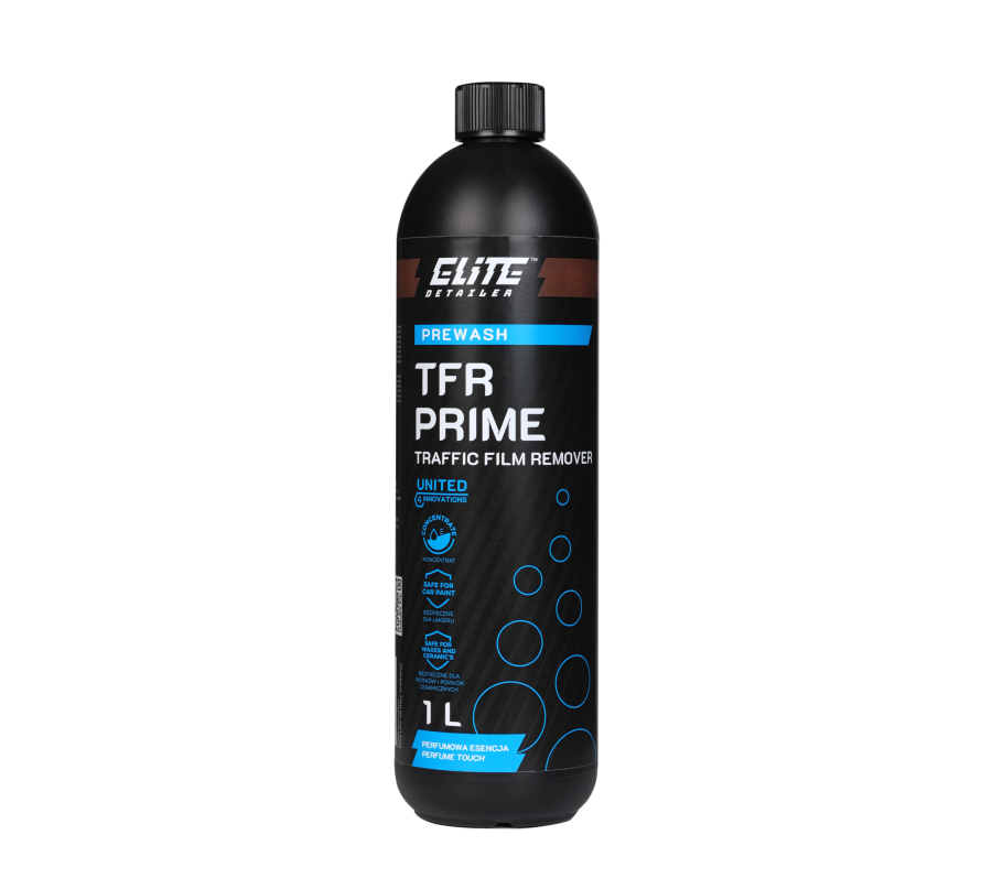 ELITE DETAILER TFR PRIME 1L – Silny Traffic Film Remover, Alkaliczny Pre-Wash ELITE DETAILER TFR PRIME 1L – Silny Traffic Film Remover, Alkaliczny Pre-Wash