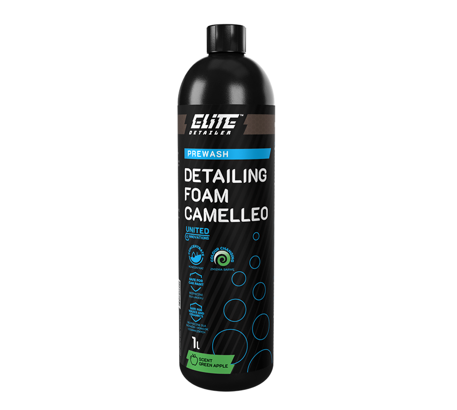 Elite Detailer DETAILING FOAM CAMELLEO 1L – Aktywna Piana Zmieniająca Kolor, neutralna)