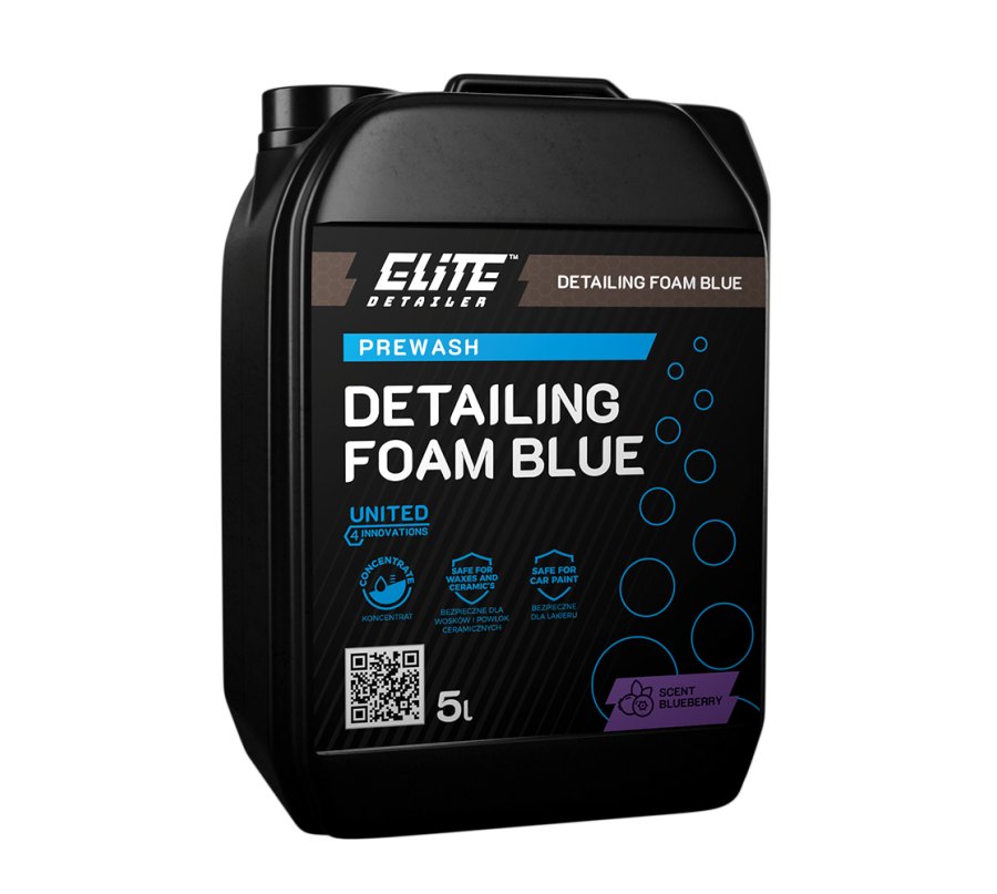 Elite Detailer DETAILING FOAM BLUE 5L – Niebieska Piana Aktywna, neutralna