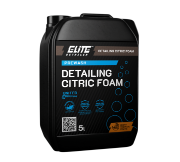 Elite Detailer CITRIC FOAM 5L | Kwaśna Piana na Water Spoty