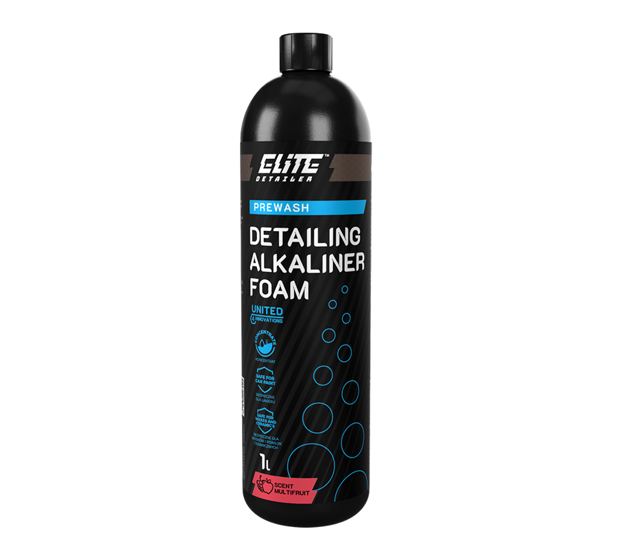 Elite Detailer DETAILING ALKALINER FOAM 1L – Zasadowa Piana Aktywna, pre wash