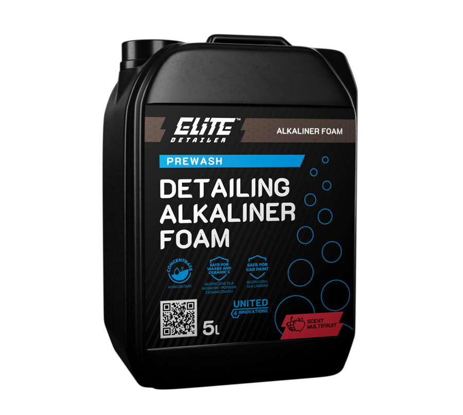 Elite Detailer DETAILING ALKALINER FOAM 5L – Zasadowa Piana Aktywna, pre wash Elite Detailer DETAILING ALKALINER FOAM 5L – Zasadowa Piana Aktywna, pre wash