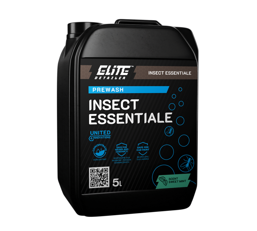 Elite Detailer INSECT ESSENTIALE 5L – Bezpieczny Płyn do Usuwania Owadów, neutralny