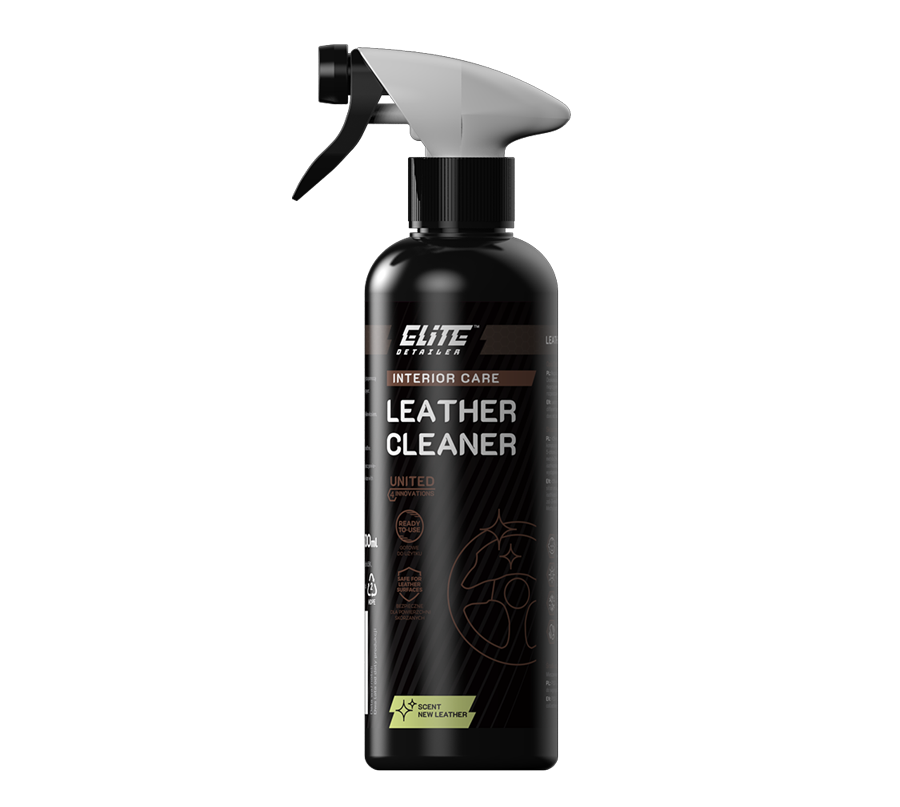 Elite Detailer LEATHER CLEANER 500ml – Bezpieczny Płyn do Czyszczenia Tapicerki Skórzanej Elite Detailer LEATHER CLEANER 500ml – Bezpieczny Płyn do Czyszczenia Tapicerki Skórzanej