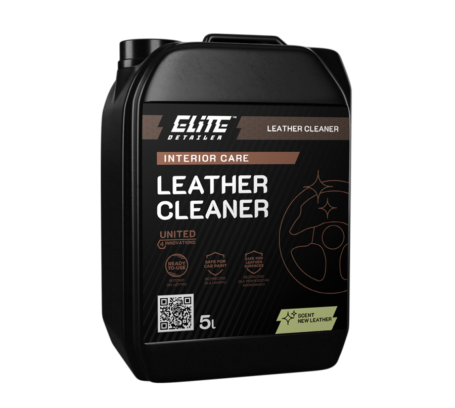 Elite Detailer LEATHER CLEANER 5L – Bezpieczny Płyn do Czyszczenia Tapicerki Skórzanej Elite Detailer LEATHER CLEANER 5L – Bezpieczny Płyn do Czyszczenia Tapicerki Skórzanej