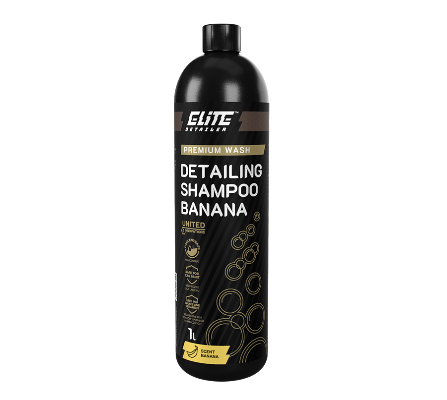 Elite Detailer DETAILING SHAMPOO BANANA 1L – Skoncentrowany Szampon o Neutralnym pH