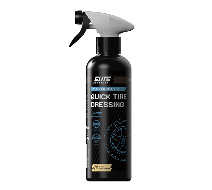 Elite Detailer QUICK TIRE DRESSING 500ml – Szybki Dressing do Opon Pina Colada