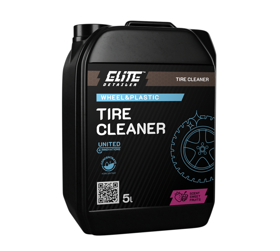 Elite Detailer TIRE CLEANER 5L – Skoncentrowany Płyn do Mycia i Odtłuszczania Opon