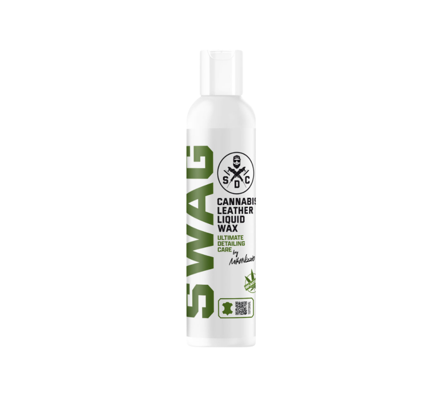 SWAG CANNABIS LEATHER LIQUID WAX 150ML – Naturalny Wosk Konopny do Impregnacji Skóry