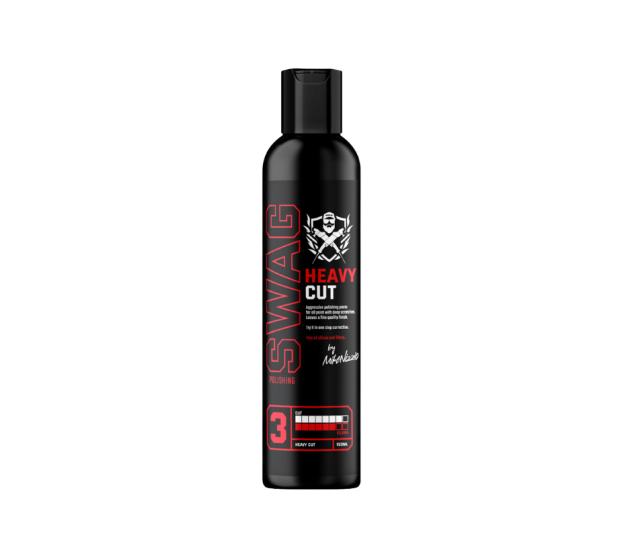 SWAG HEAVY CUT V2 150ML  – Profesjonalna Mocno Ścierna Pasta Polerska