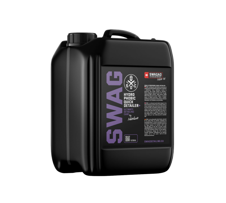 SWAG HYDROPHOBIC QUICK DETAILER 5L – Polimerowy Płynny Sealant do Lakieru