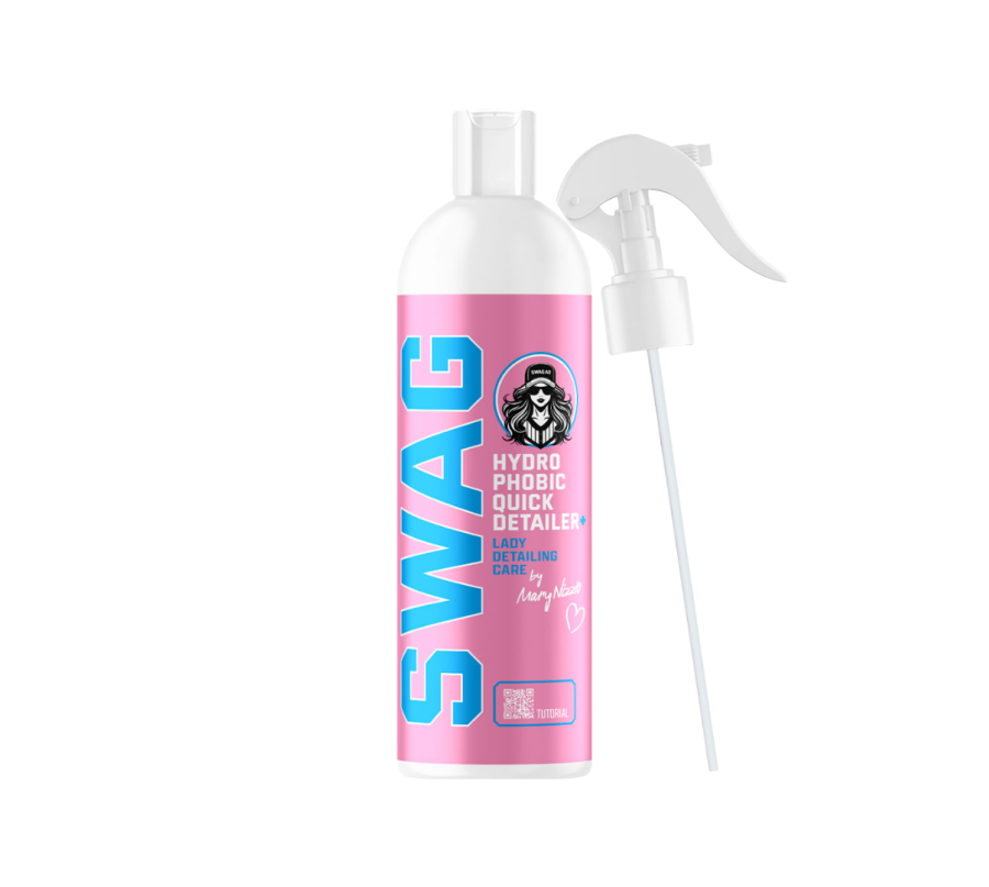SWAG LADY HYDROPHOBIC QUICK DETAILER 500ML – Syntetyczny Wosk w Sprayu i Sealant do Lakieru