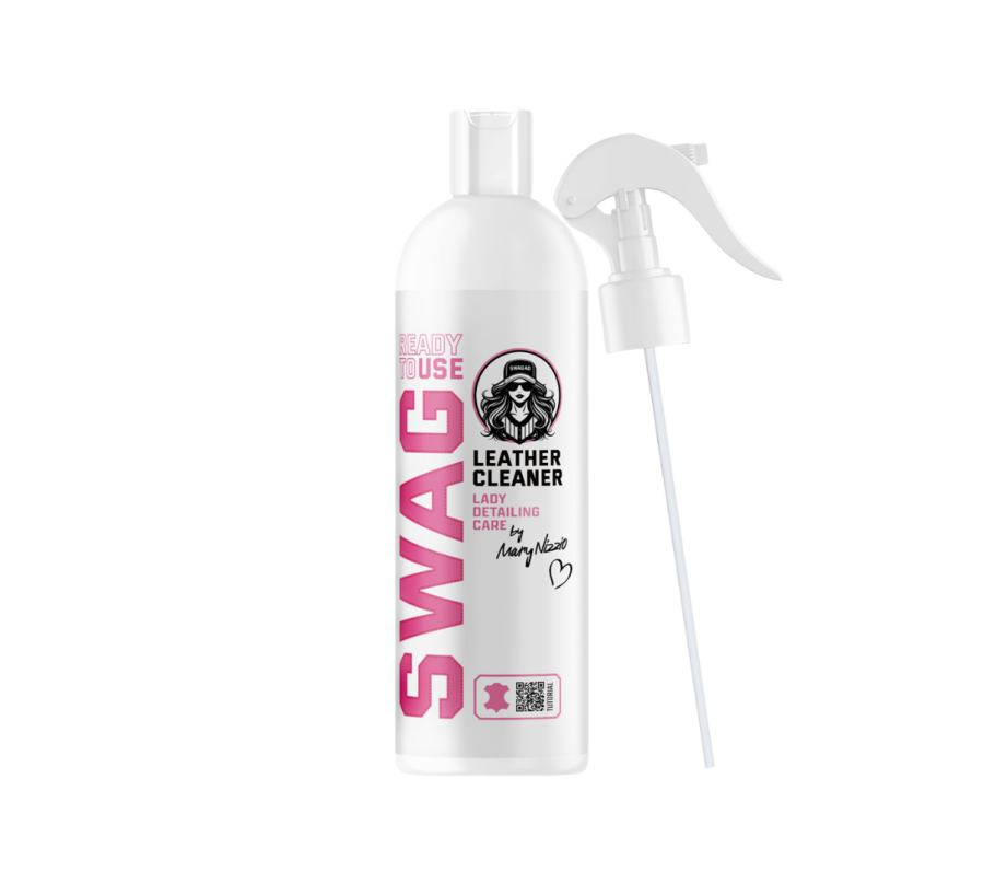 SWAG LADY LEATHER CLEANER RTU 500ML – Bezpieczny Płyn do Czyszczenia Tapicerki Skórzanej